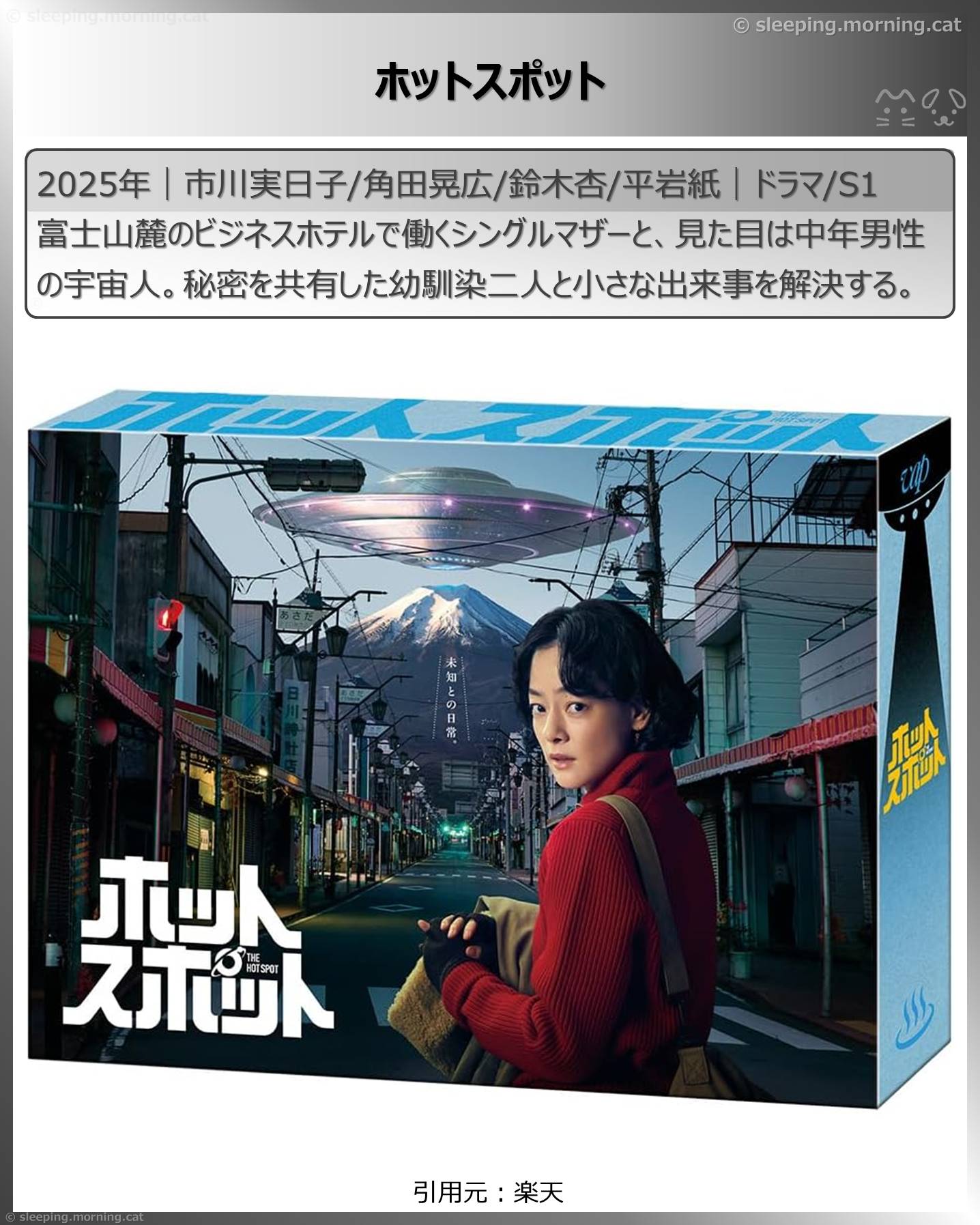 タイムトラベル、タイムループのドラマ：ホットスポット