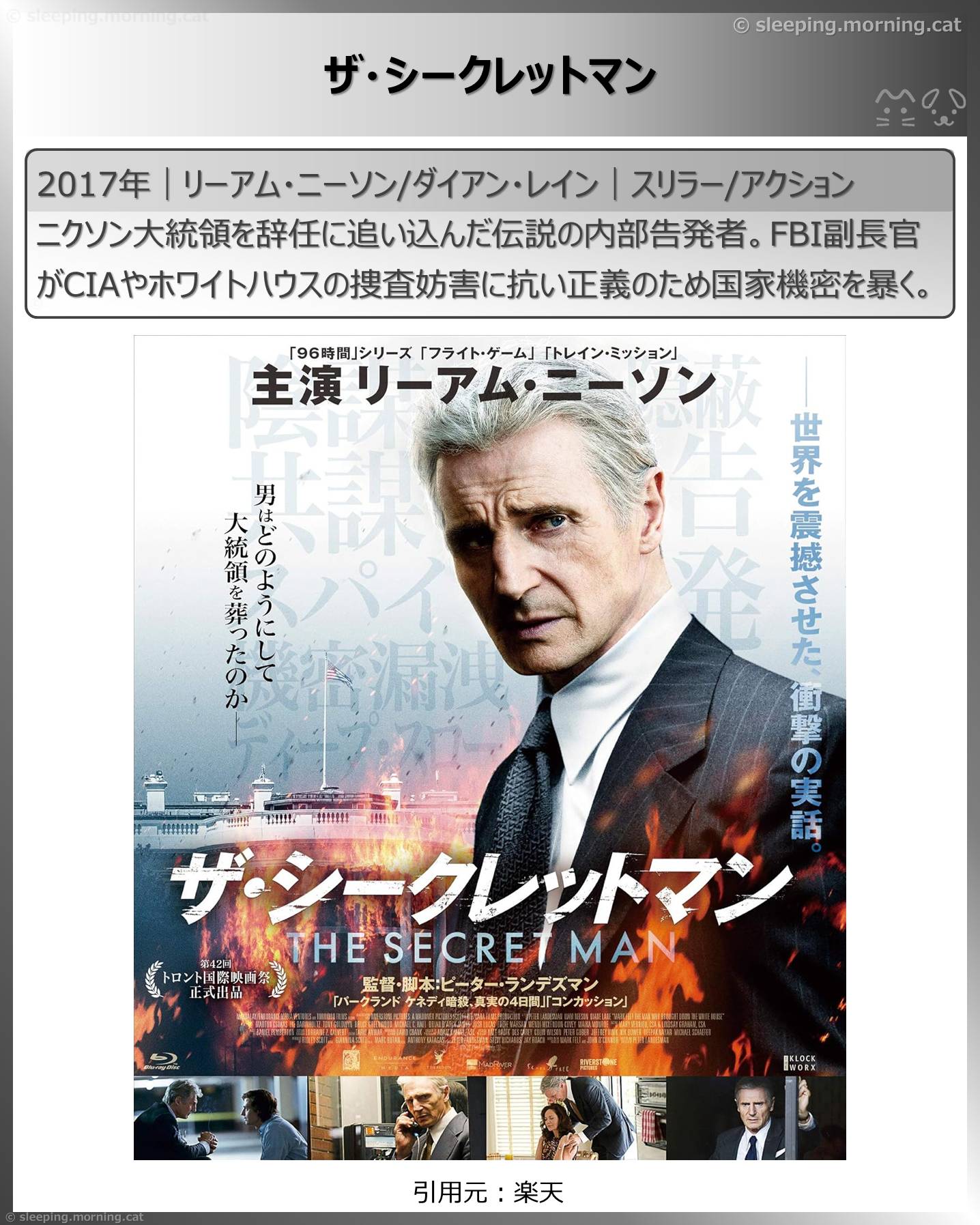 リーアム・ニーソン：ザ・シークレットマン