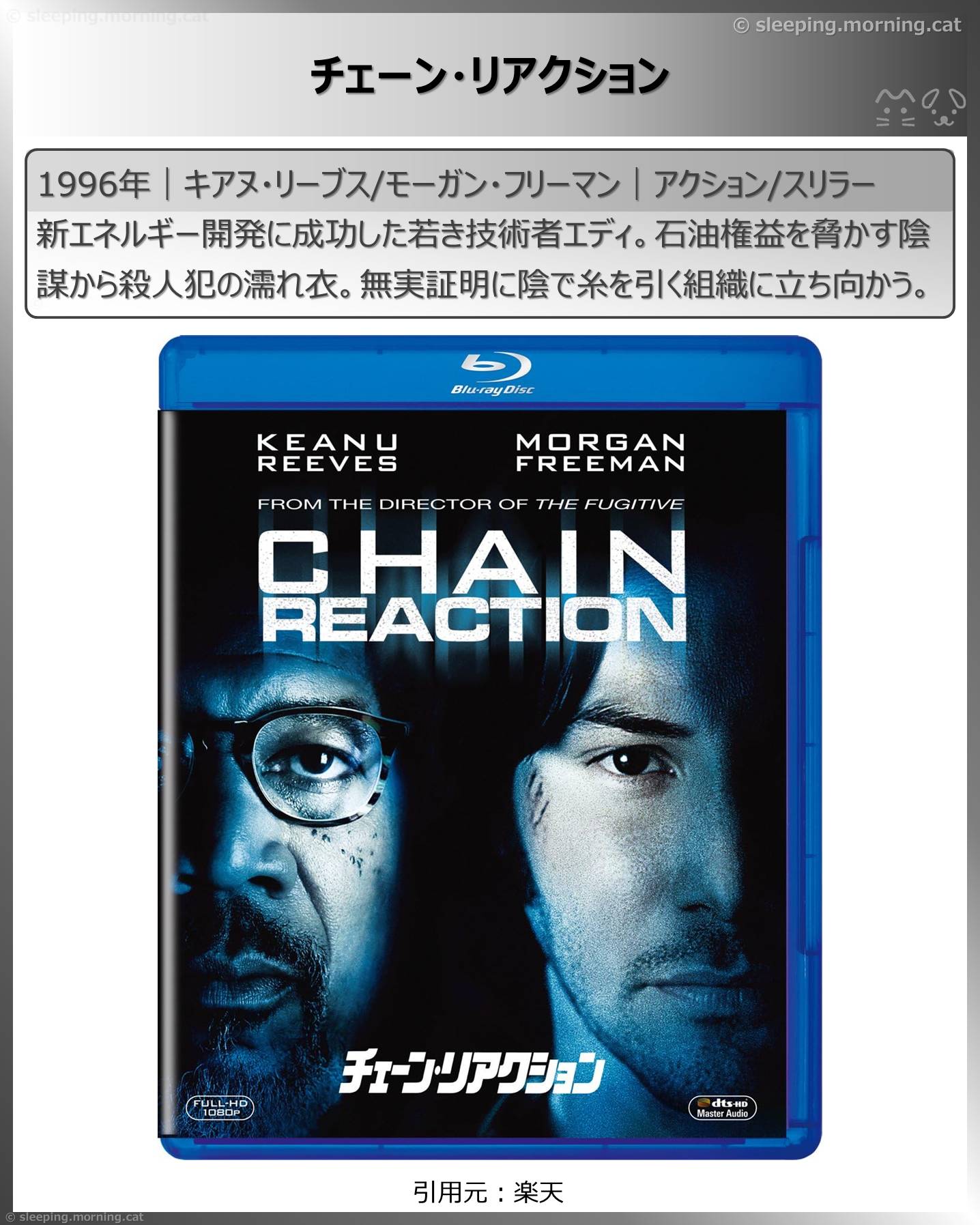 モーガン・フリーマン：チェーン・リアクション