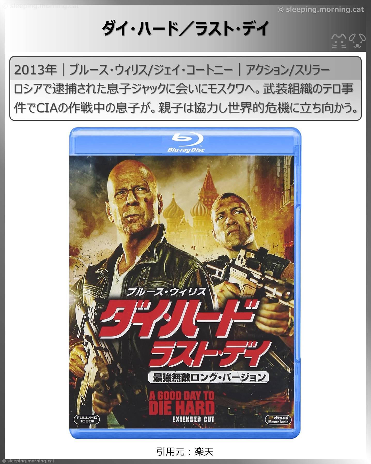 ブルース・ウィリス：ダイ・ハード／ラスト・デイ