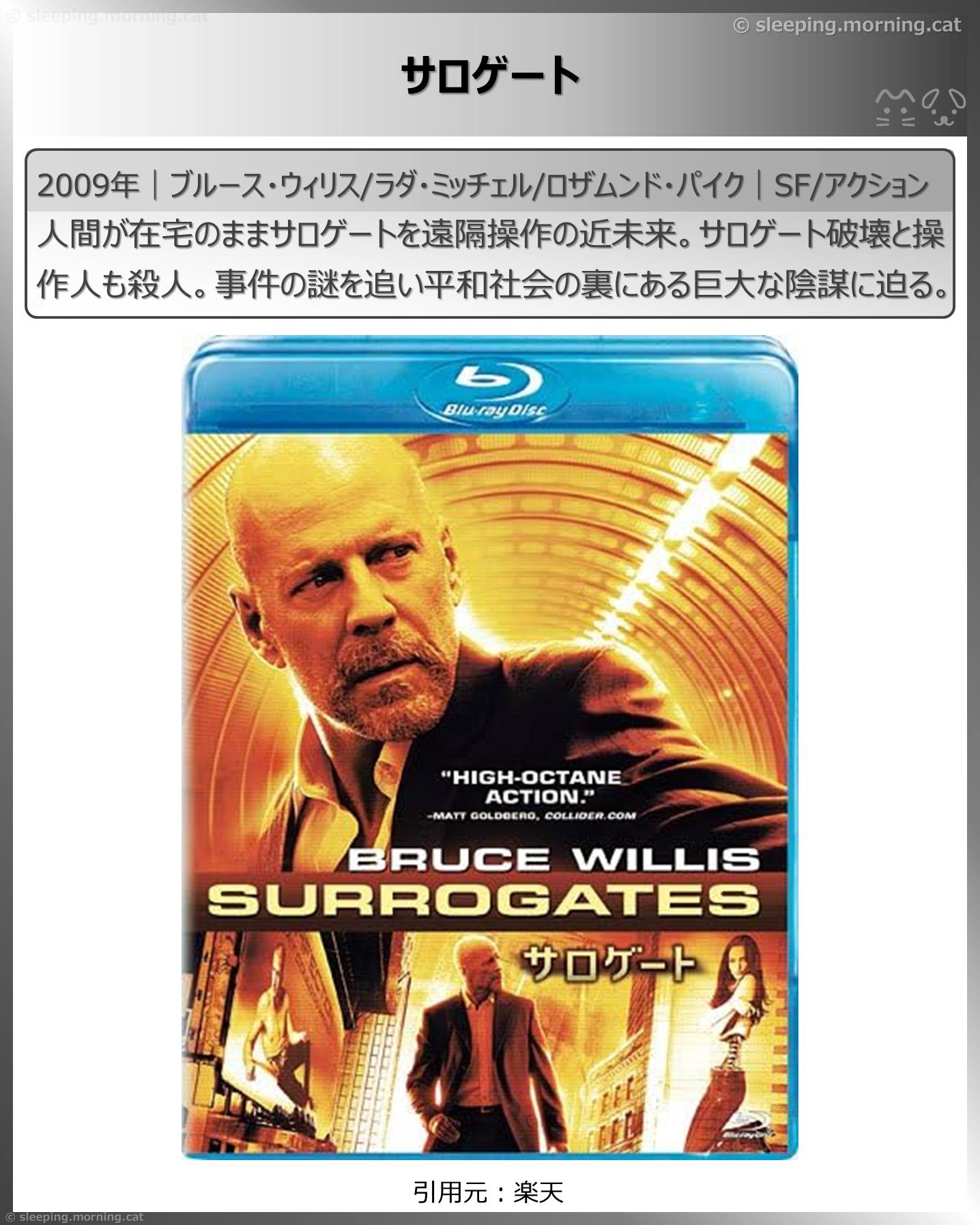ブルース・ウィリス：サロゲート