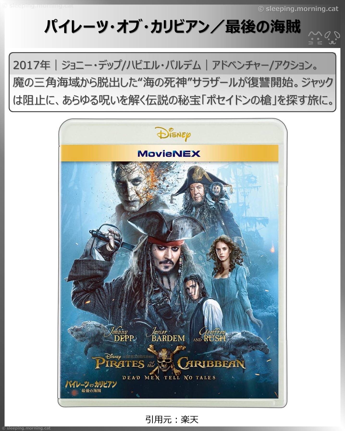 オーランド・ブルーム：パイレーツ・オブ・カリビアン／最後の海賊