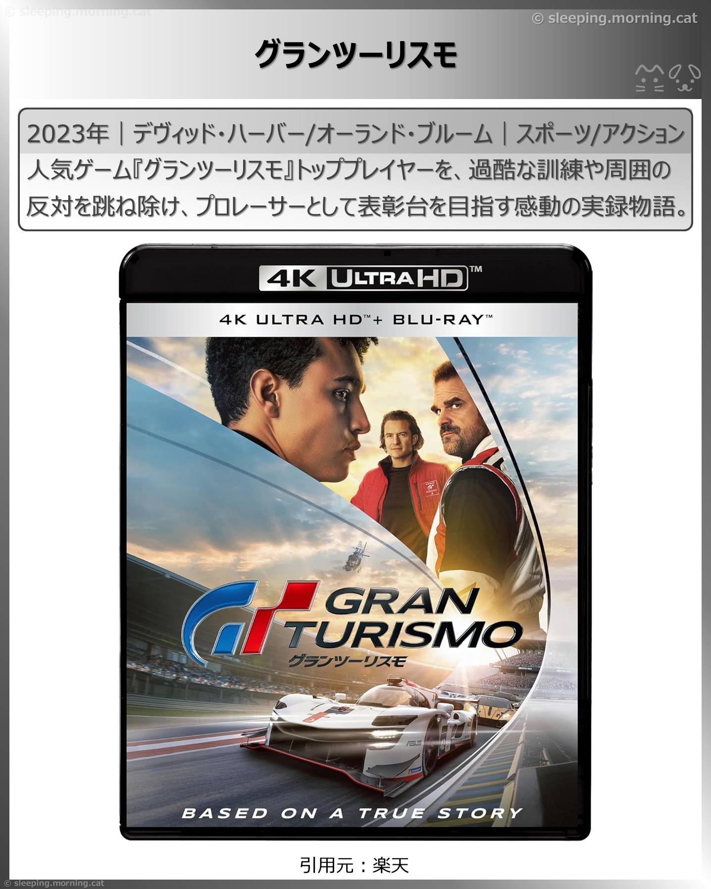 オーランド・ブルーム：グランツーリスモ