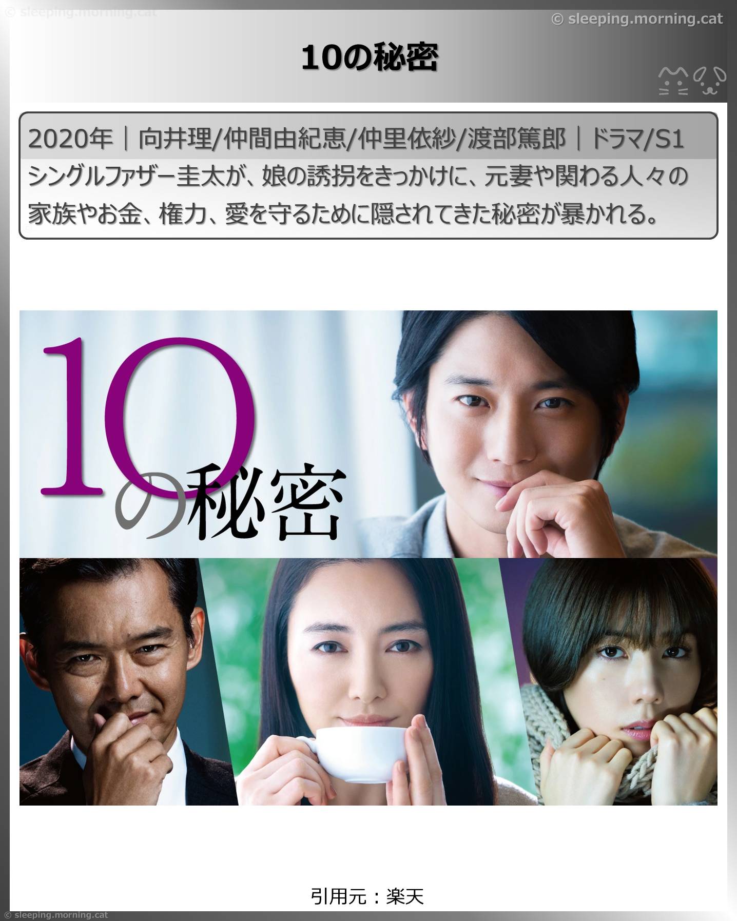 向井理：10の秘密