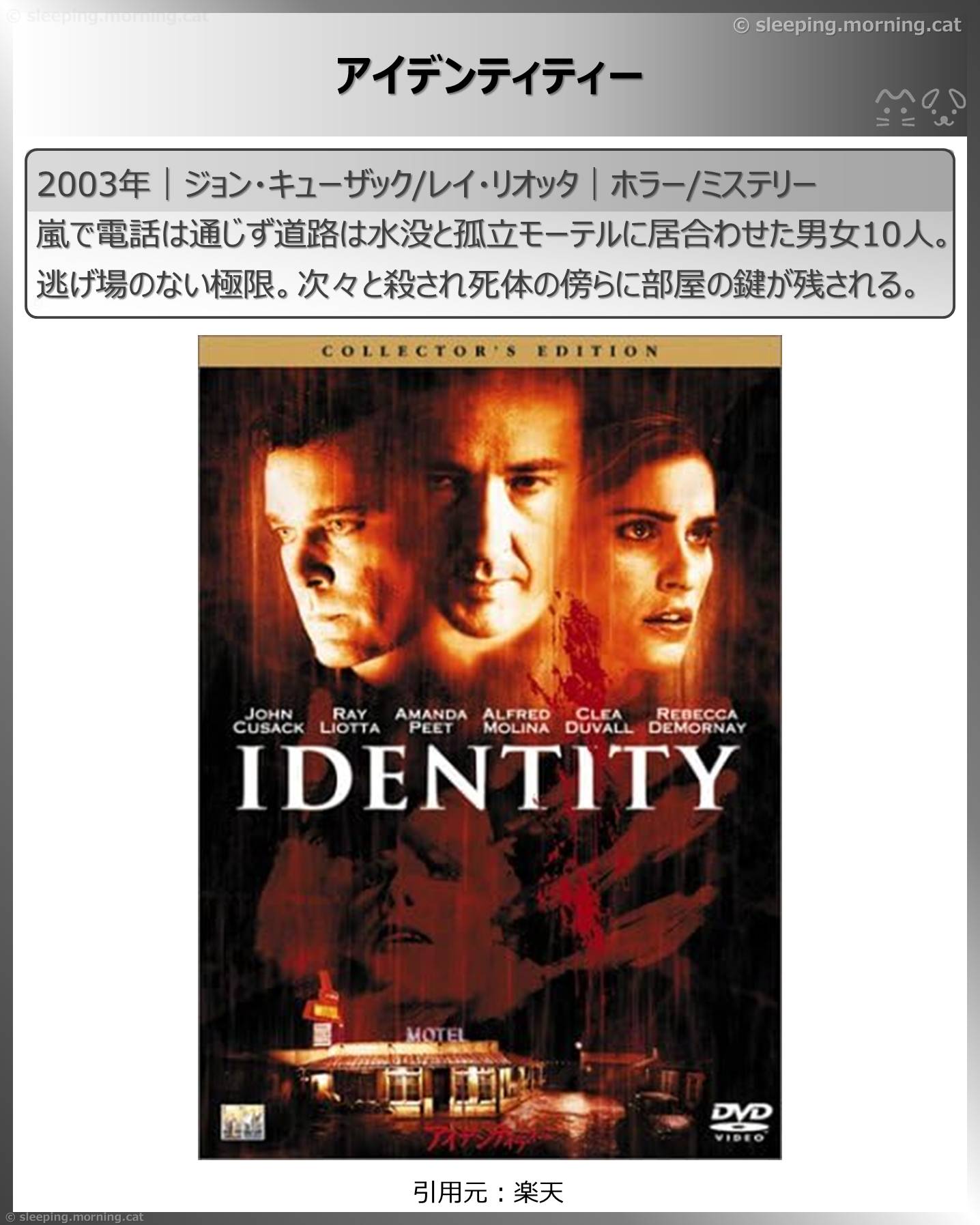 アイデンティティー