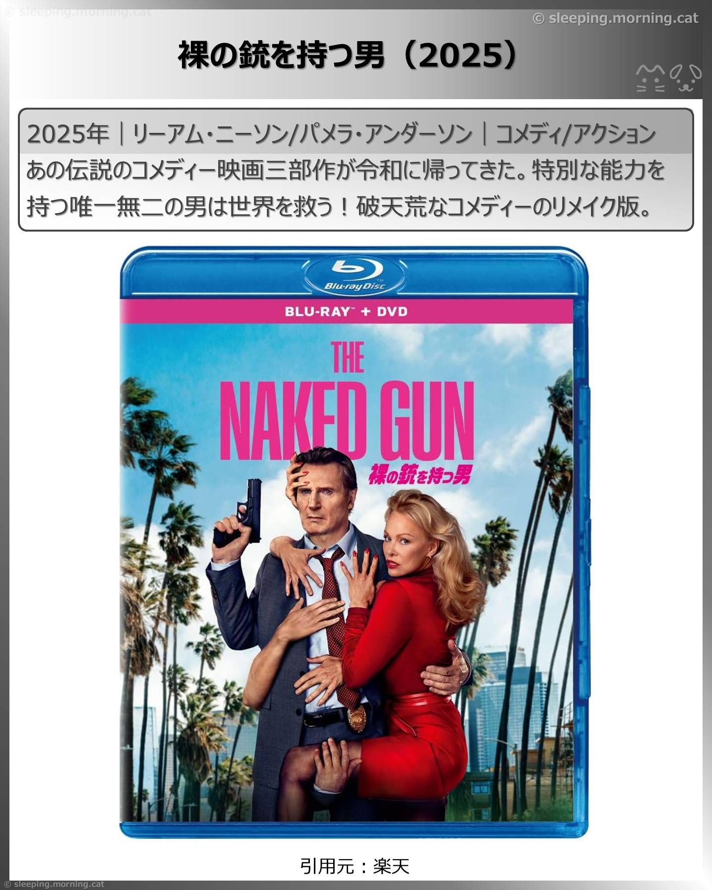 リーアム・ニーソン：裸の銃を持つ男（2025）